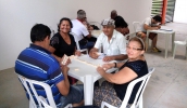 Jogos de mesa são opções para os frequentadores do Parque da Cidade