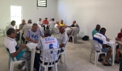 Partidas de dominó e buraco definiram pré-selecionados para representar Mogi das Cruzes nos Jogos Regionais do Idoso (Fred Abib/Divulgação)