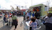 Primeira edição do Food Truck Solidário, realizada no Parque da Cidade, foi um sucesso de público (foto: Ney Sarmento/PMMC)