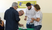 Avaliação dos jurados definiu os finalistas. A modalidade mestre-cuca foi feita pela manhã e a Mestre Confeiteiro à tarde. (Foto: Ney Sarmento/PMMC)