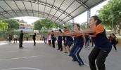 Centro Esportivo do Jardim Camila oferece atividades físicas gratuitas voltadas a crianças, adultos e idosos, além de espaço para recreação (Ney Sarmento/PMMC)