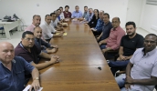 Prefeito se reúne com vereadores para tratar do reajuste do IPTU 2018.