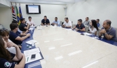 Diretor-geral prestou esclarecimentos e afirmou que problema foi resolvido em menos de 24 horas nas estações de tratamento (Foto: Diego Barbieri/CMMC)