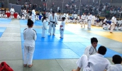 Alunos do Cempre Dra. Ruth Cardoso, no Jardim Layr, têm se destacado nas aulas de judô. Sensei japonês visitará a escola nesta quinta-feira (08/03), às 9 horas. (Foto: Divulgação/PMMC)
