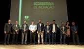 Membros do Conselho Municipal de Inovação e Tecnologia - CMIT foram empossados durante o evento. O conselho integra o Sistema Municipal de Inovação (SMI). (Foto: Junior Lago/PMMC)