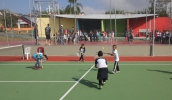 Mogi Tennis Day busca apresentar a modalidade para alunos e é uma parceria da Prefeitura com o Instituto Tênis, que realiza atividades no Parque da Cidade (Guilherme Berti/PMMC)