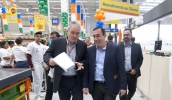 O prefeito Marcus Melo conversou com o CEO da empresa, Roberto Müssnich, que destacou a importância da parceria entre poder público e a iniciativa privada. (Foto: Junior Lago/PMMC)
