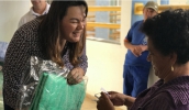 O Fundo Social de Solidariedade deu continuidade hoje às entregas de cobertores e peças da Campanha do Agasalho, na região do Santo Ângelo e Oropó (Divulgação/ CCS)