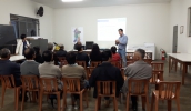 No dia 23 de julho, reunião aconteceu na Vila Moraes e também mobilizou moradores (Foto: Divulgação/PMMC)