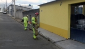 Região do Jardim Maricá e das Ruas Projetadas receberá serviços de varrição, roçada, raspagem e retirada de lixo e entulho, desenvolvidos pelo programa Cuida+Mogi (Divulgação)