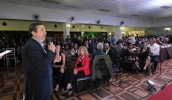 Prefeito Marcus Melo falou sobre os avanços da terceira idade durante o tradicional Baile da Primavera e Concurso Miss e Mister 2018 (foto: Ney Sarmento/PMMC)