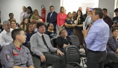 Prefeito Marcus Melo ressaltou a importância do Samu para Mogi das Cruzes e municípios consorciados (foto: Guilherme Berti/PMMC)