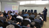 Neste ano, o evento foi realizado no auditório da Câmara Municipal para prestigiar o público masculino predominante no local (foto: Guilherme Berti/PMMC)