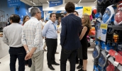 Loja mogiana de multinacional de artigos esportivo é a 27ª unidade da empresa no Brasil (Foto: Junior Lago/PMMC)