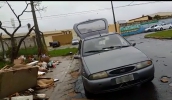Nesta terça-feira, um veículo foi flagrado fazendo descarte irregular na região do Parque Olímpico e a autuação foi emitida para o proprietário do automóvel (Divulgação)