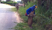 Trabalho de limpeza e roçada realizado pela Administração Municipal contribui para prevenir acidentes em cobras e escorpiões (foto: Ney Sarmento/PMMC)