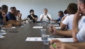 Marcus Melo lembrou que a isenção de tarifa de água por 30 dias e de IPTU visa beneficiar moradores que sofreram prejuízos com as fortes chuvas dos últimos dias (Junior Lago/PMMC)