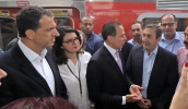 Marcus Melo agradeceu ao governador João Doria e destacou a importância do atendimento do Expresso Leste para os passageiros de Mogi das Cruzes (Ney Sarmento/PMMC)