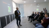 Secretário municipal do Verde e Meio Ambiente, Daniel Teixeira de Lima, falou sobre a importância do aplicativo para mensurar o trabalho dos catadores (Foto: Ney Sarmento/PMMC)