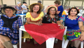 Alunas do Pró-Hiper aproveitaram a tradicional Festa Junina com trajes típicos da época (foto: Vinícius Santana/PMMC)