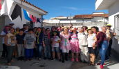 Pacientes e funcionários do Cecco promoveram a tradicional Festa Junina como atividade de integração social e convivência (foto: Vinícius Santana/PMMC)