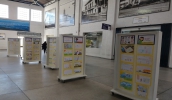 Mostra "Trabalho Infantil, Nem de Brincadeira" pode ser vista no Terminal Central e na sede da Secretaria Municipal de Assistência Social até o final julho (foto: Divulgação/PMMC)