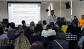 A reunião realizada na manhã desta terça-feira (06/08) com grêmios estudantis marcou o início do programa Prefeito Jovem Mogi das Cruzes 2019 (Ney Sarmento/ PMMC)
