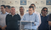 Prefeito Marcus Melo assinou autorização para início da construção do CIAS – Complexo Integrado de Atendimento à Saúde, nesta manhã de sábado (foto: Junior Lago/PMMC)
