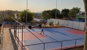 Além do campo de futebol, Arena Jardim das Bandeiras conta com quadra de street ball e Academia da Terceira Idade para a utilização dos moradores (Divulgação)