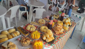 Um café especial foi oferecido aos idosos da Vila Dignidade no último domingo (foto: Divulgação/PMMC)