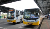 Utilização de máscaras será obrigatório nos ônibus do transporte coletivo municipal tanto pelos passageiros quanto pelos motoristas, durante as viagens (Ney Sarmento/PMMC)