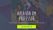 Todos podem compartilhar sua homenagem nas redes sociais usando as hashtags #souprofessordemogi e #AplaudaUmProfessor. (Foto: Divulgação/Aplaudaumprofessor)
