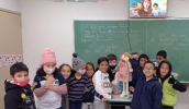 Atividades lúdicas de prevenção mobilizaram os alunos da EM Prof. João Cardoso Pereira, em Sabaúna. (Divulgação/PMMC)