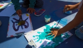 O 1º Festival de Arte da Primeira Infância começará neste sábado (20/08) com a apresentação da Caravana Circo Corredor, às 14h, no Residencial Novo Horizonte (Divulgação/PMMC)