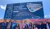 A Escola Viva marca um novo conceito de educação em Mogi das Cruzes. O equipamento também será um polo de desenvolvimento do bairro, atendendo toda a comunidade. (Pedro Chavedar/PMMC)