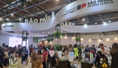 Os atrativos turísticos de Mogi das Cruzes estão sendo expostos no espaço da Secretaria de Turismo e Viagens do Estado de São Paulo durante a World Travel Market (Divulgação)