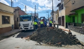 No período de obras, será permitido trânsito local, com acesso pelas ruas Engenheiro Gualberto e Brasílio Marques (Foto: Divulgação/Semae)