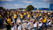 Um público de 12 mil pessoas prestigiou os 3 mil participantes do desfile, que comemorou os 463 anos de Mogi das Cruzes neste 7 de setembro. (Warley Kenji/PMMC)
