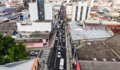 Avenida dos Bancos é totalmente liberada para trânsito 20 dias antes do previsto (Divulgação/PMMC)
