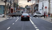 Avenida dos Bancos é totalmente liberada para trânsito 20 dias antes do previsto (Divulgação/PMMC)