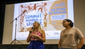 Ao todo foram mais de 1,9 mil profissionais estiveram em formação nesta sexta-feira (03/05) pela Secretaria de Educação. A secretária de Educação, Marilu Beranger e a adjunta da Pasta, Mariane Prestes, . . .