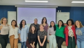 Reunião de trabalho serviu para apresentar o Auxílio-Aluguel, novo benefício do Governo do Estado para mulheres vítimas de violência (Divulgação/ PMMC)