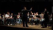 Os projetos, "Pequenos Músicos... Primeiros Acordes na Escola" e "Pra Ver a Banda Passar", juntos, realizaram cerca de 120 apresentações neste ano. (Divulgação/PMMC)