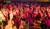 Quarta edição do Ritmo Rosa será nesta quarta, no Clube Náutico e interessados já podem se inscrever; Fundo Social pede a doação de leite em pó (Divulgação-PMMC)