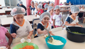 O Cempre Drª Ruth Cardoso relatou maior disposição das crianças para experimentar alimentos (Divulgação/PMMC)