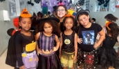 No CEIC Arco-íris (Extensão), a comemoração foi realizada em conjunto com a festa dos aniversariantes do mês. (Divulgação/PMMC)