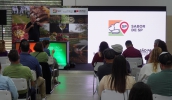 Nesta sexta-feira, o Parque Leon Feffer recebeu um workshop do programa Sabor São Paulo voltado a profissionais da gastronomia e do turismo (Divulgação/PMMC)