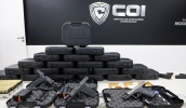 As novas armas e munições foram entregues à Guarda Civil Municipal de Mogi das Cruzes com a presença de representantes da Prefeitura e das Polícias Militar e Civil (Divulgação/PMMC)