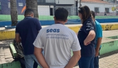 A todo, foram oito operações realizadas em 2024 de abordagem social à pessoas em situação de rua em parceria direta com a Secretaria Municipal de Saúde (Divulgação/ PMMC)