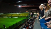 Prefeita Mara Bertaiolli acompanhou a rodada desta quarta-feira e destacou o papel do esporte como ferramenta de inclusão e transformação social (Divulgação/PMMC)